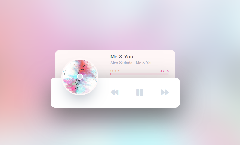 清爽簡單的HTML5音樂播放器源碼