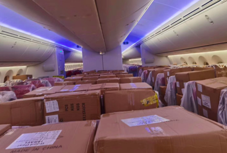 菜鳥增開深圳-以色列出口航線 啟動“客機改貨機”