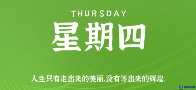 8月27日,星期四,在這里每天60秒讀懂世界!