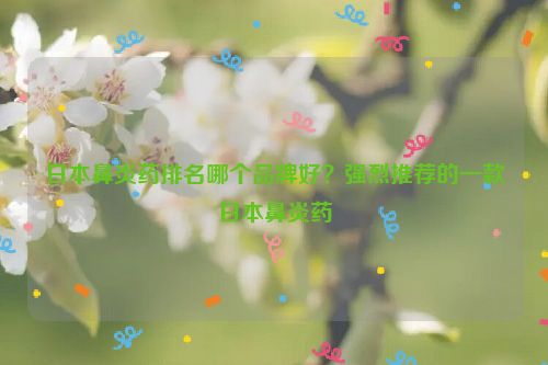 日本鼻炎藥排名哪個(gè)品牌好？強(qiáng)烈推薦的一款日本鼻炎藥